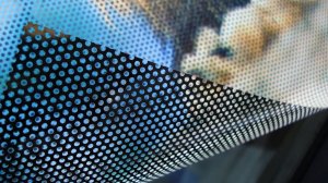 Perforated Window Vinyl
